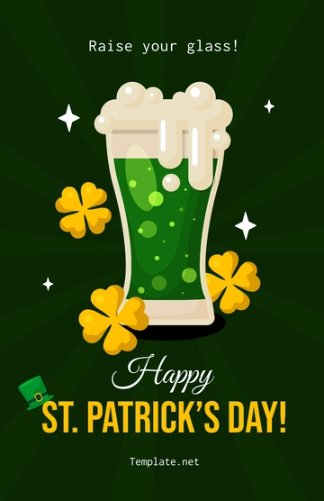 Epic St. Patrick's Day Poster Design Template - Edit Online & Download