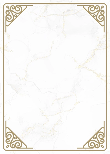 Luxury Gold Border Invitation Template - Edit Online & Download