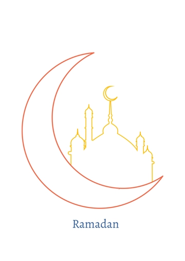 Ramadan Colored Drawing Template - Edit Online & Download