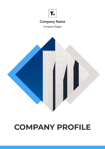 Minimalist Corporate Company Profile Template