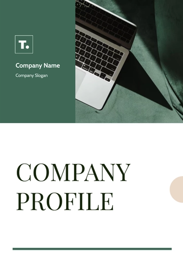 Elegant Company Profile Template