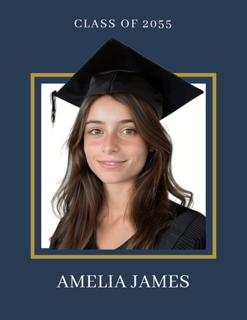 Graduation Photo Template - Edit Online & Download
