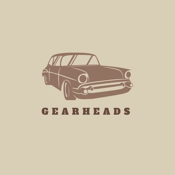 Vintage Car Logo - Edit Online & Download