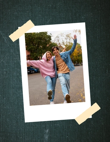 Polaroid-Style Photo Design Template - Edit Online & Download