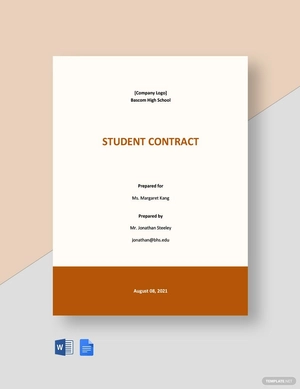 School Contract Template