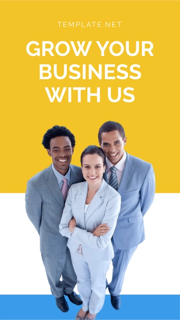 Free Professional Business Story Photo Template to Edit Online