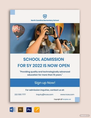 Modern School Flyer Template