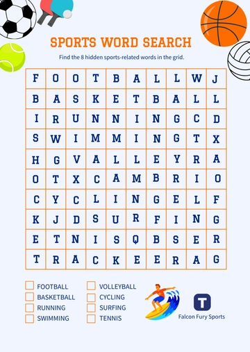 Editable Word Search Template - Edit Online & Download