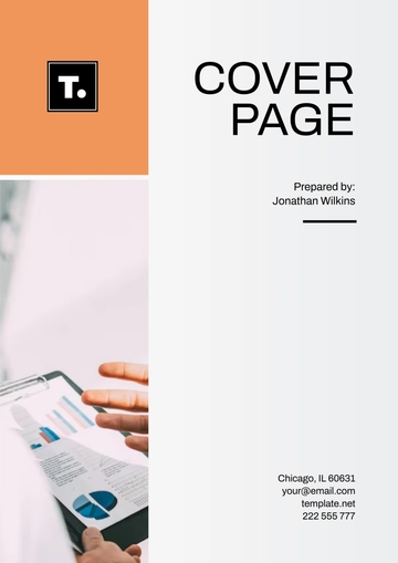 Annual Report Cover Page Template - Edit Online & Download
