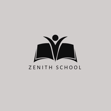 Minimalist School Logo - Edit Online & Download