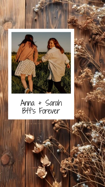 Friends Story Photo Template - Edit Online