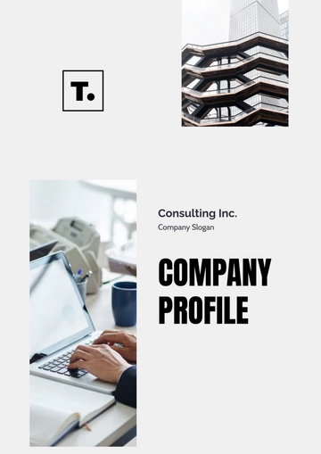 Free Simple Company Profile Template to Edit Online