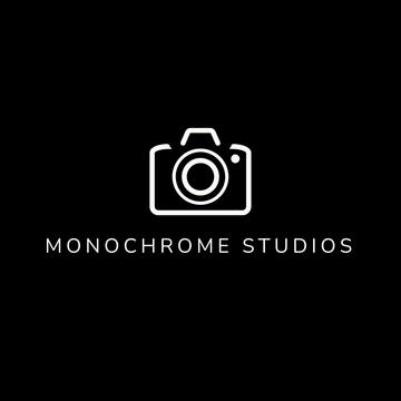 Black and White Photography Logo - Edit Online & Download