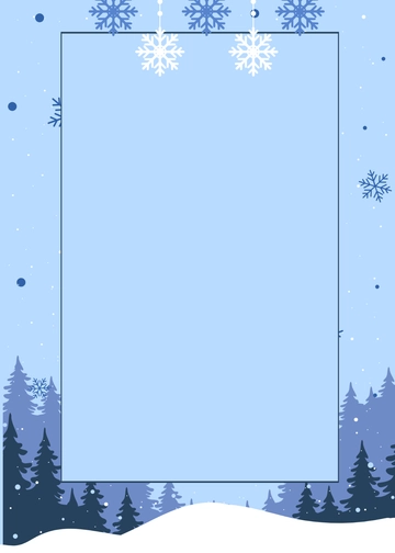 Blue Background Frozen Invitation Template - Edit Online & Download
