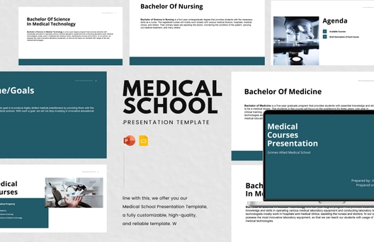 Medical School Presentation Template