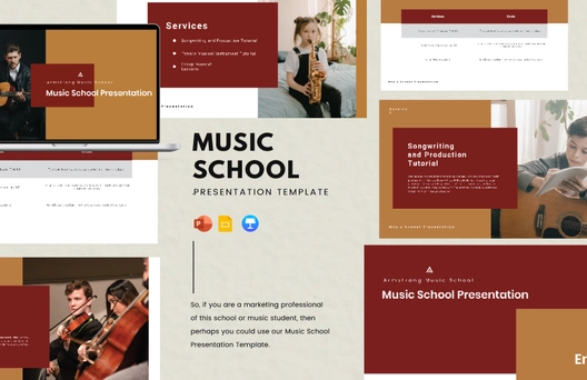 Music School Presentation Template