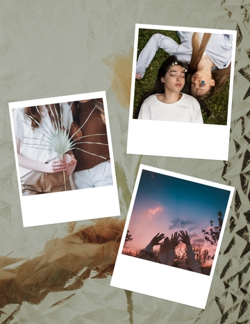 Free Aesthetic Picture Collage Template to Edit Online