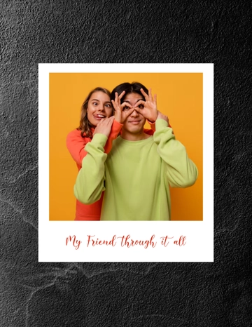 Free Polaroid Picture Template to Edit Online