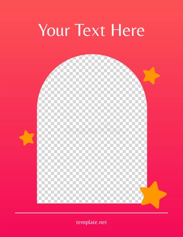 Free Blank Social Media Picture Template to Edit Online