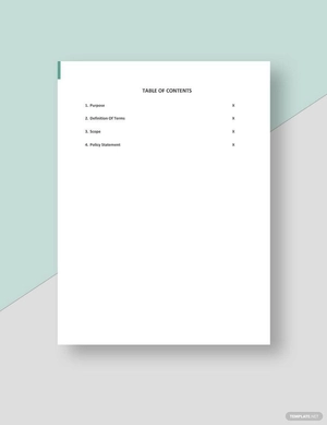 School Security Policy Template
