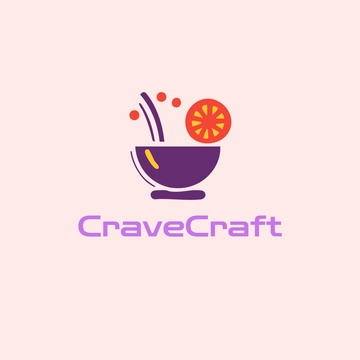 Modern Food Logo - Edit Online & Download