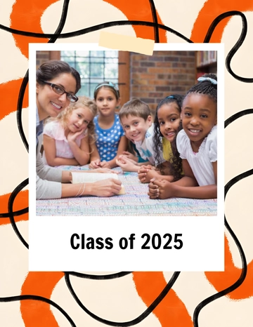School Class Picture Template - Edit Online