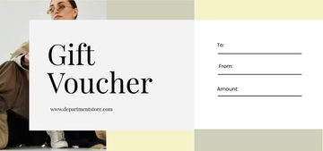 Free Neutral Aesthetic Offer Voucher Template to Edit Online