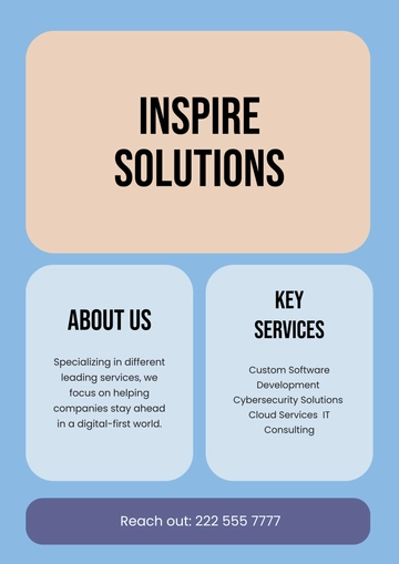 Free Educational Handout Template to Edit Online