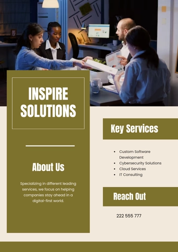 Free Creative Layout Handout Template to Edit Online