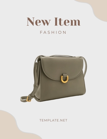 Free New Item Picture Template to Edit Online