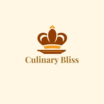 Restaurant Crown Logo - Edit Online & Download