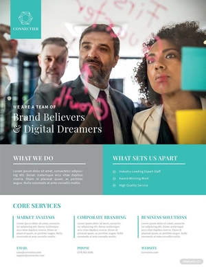 Corporate Marketing Flyer Template