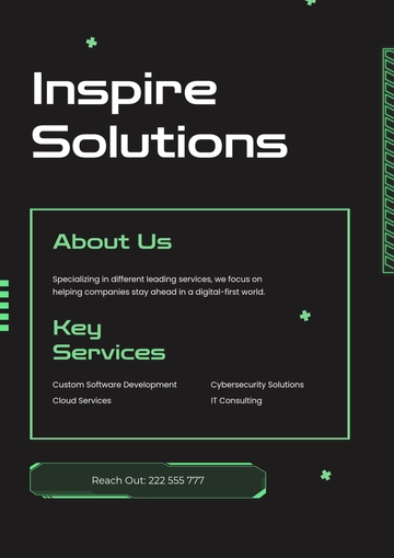 Free Futuristic Handout Template to Edit Online