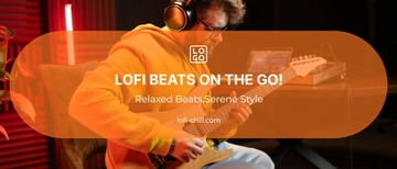 Lo-fi Spotify Banner Template
