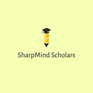 Geometric School Logo - Edit Online & Download