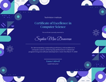 Computer Certificate Template - Edit Online & Download