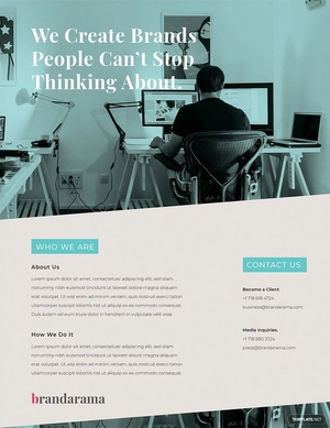 Creative Marketing Flyer Template