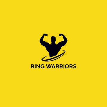 Wrestling Sports Logo - Edit Online & Download