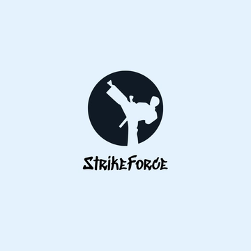 Martial Arts Sports Logo - Edit Online & Download