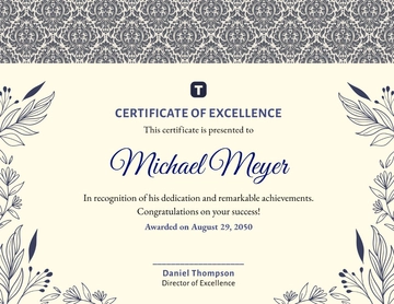 Formal Congratulations Certificate Template - Edit Online & Download