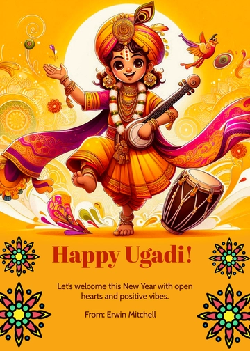 Happy Ugadi Template - Edit Online & Download