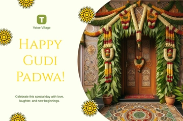 Gudi Padwa Template - Edit Online & Download
