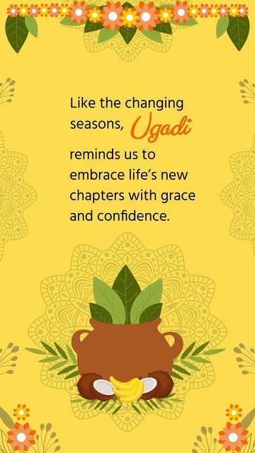 Premium Ugadi Quote Template - Edit Online & Download