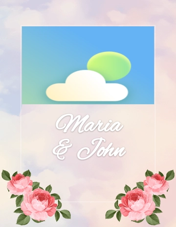 Colorful Wedding Photo Book CoverTemplates - Edit Online | Template.net