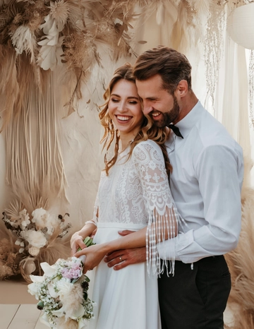 Boho Wedding Photo Design Template - Edit Online | Template.net