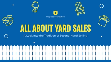 Yard Sale Presentation Template - Edit Online & Download