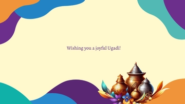 Abstract Ugadi Background Template - Edit Online & Download