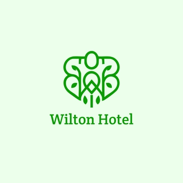 Hotel Monogram Logo - Edit Online & Download