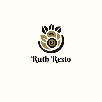 Restaurant Monogram Logo - Edit Online & Download