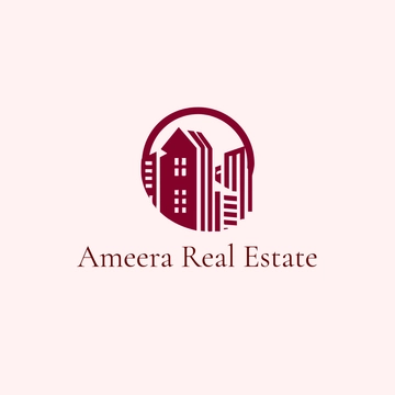 Real Estate Monogram Logo - Edit Online & Download